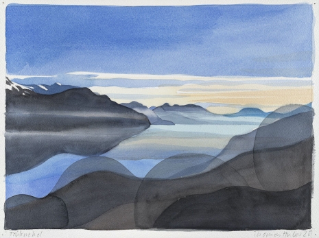 Thomas Huber, Frühnebel, 2025 , Monica De Cardenas