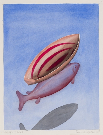 Thomas Huber, Schiff-Fisch 4, 2018 , Monica De Cardenas