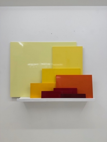 Mathias Kiss, Yellow Skyline, 2025 , Au Cube