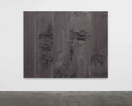 Michael Raedecker, wild walls, 2013, Andrea Rosen Gallery (closed)