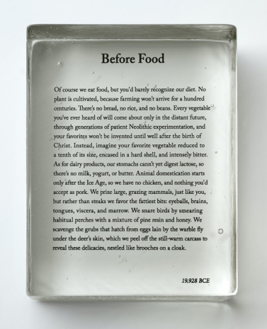 Seth Price, Before Food, 2024 , Galerie Gisela Capitain