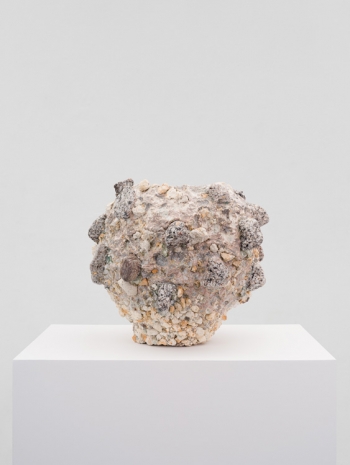 Masaomi Yasunaga , Vessel Fused with Stone, 2024 , Lisson Gallery