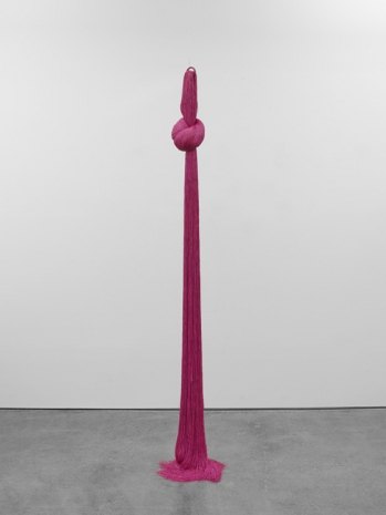 Olga de Amaral , Nudo 25 (magenta), 2015 , Lisson Gallery