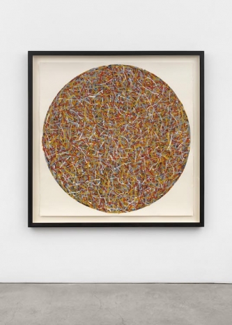 Sol Lewitt , Lines In All Directions (Circle), 1993 , Alfonso Artiaco