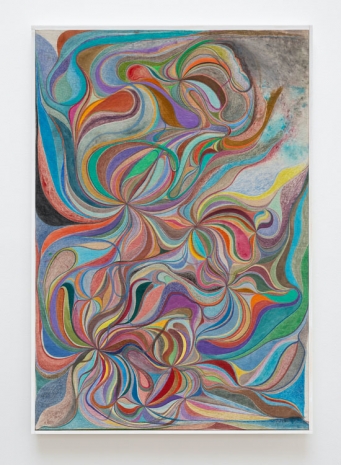 Chris Johanson, Impermanence #3 (with the flows that happen with you), 2025 , The Modern Institute