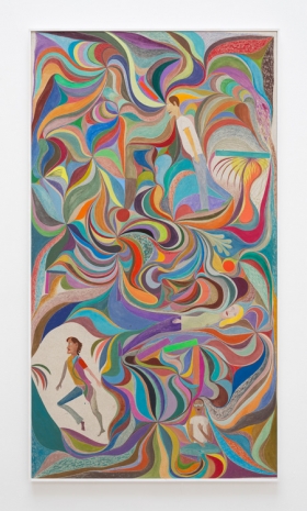 Chris Johanson, Impermanence #6 (persons are, and), 2025 , The Modern Institute