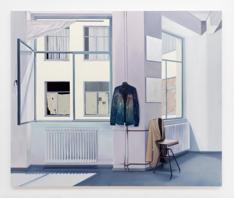Lewis Miller, Studio with jackets, 2025 , The Modern Institute