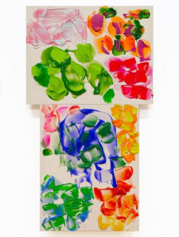 Kenjiro Okazaki, At that moment, a golden-gleaming green lizard runs along the edge of the iron cage. The roses the boy was gathering gleamed like rubies. “Oh, Mama, this liHle heart of tears, love, and death that you just gave me is truly a terrible flower.”..., 2024 , galerie frank elbaz