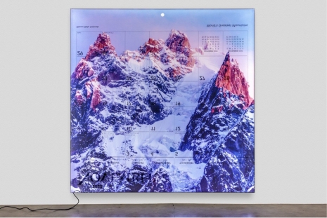 Mungo Thomson , World’s Greatest Mountains 2020 (November), 2020 , galerie frank elbaz