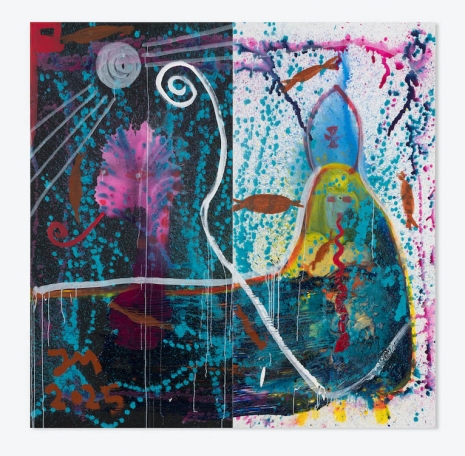 Jonathan Meese, DIE ANGST IST NATUR!, 2025 , Tim Van Laere Gallery