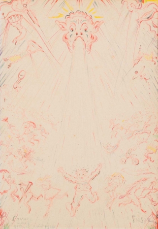 James Ensor, Lavage à neuf, 1940 , Tim Van Laere Gallery
