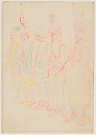 James Ensor, Cinq Musiciens, 1911 , Tim Van Laere Gallery