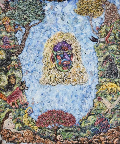 Bram Demunter, The Savior with the Purple Nose, 2025 - 2026 , Tim Van Laere Gallery