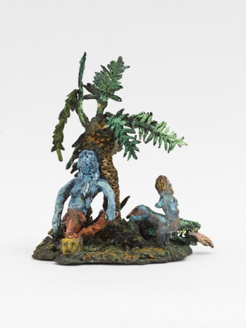 Bram Demunter, Palm with mermaid and centaur, 2026 , Tim Van Laere Gallery