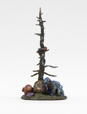 Bram Demunter, Snag with elephant and snake, 2026 , Tim Van Laere Gallery