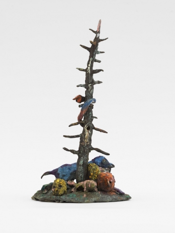Bram Demunter, Snag with elephant and snake, 2026 , Tim Van Laere Gallery