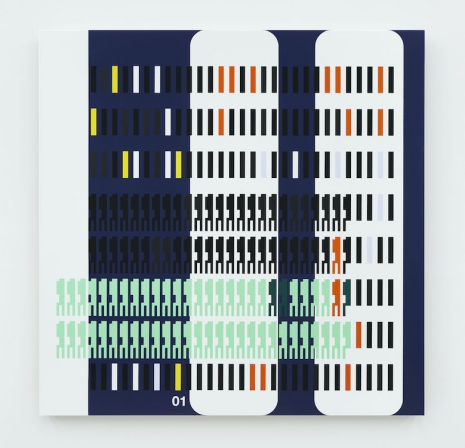 Sarah Morris, Cambridge Analytica, 2025 , White Cube