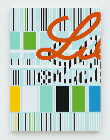 Sarah Morris, Lilly, 2025 , White Cube