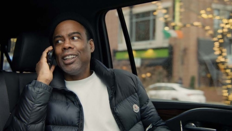 Sarah Morris, Chris Rock, 2025, White Cube