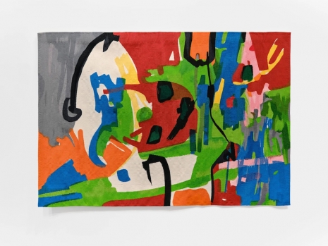 Etel Adnan, Farandole, 1960s (2022), White Cube