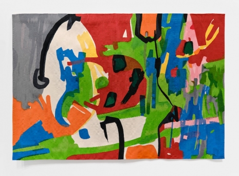 Etel Adnan, Farandole , 1960s (2022) , White Cube