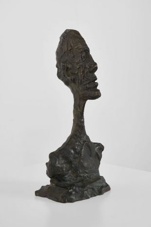 Alberto Giacometti , Tête au long cou, Ca. 1949  , Hauser & Wirth