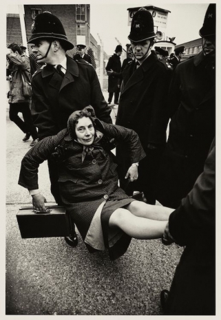 Don McCullin, Ban the Bomb March, Aldermaston, 1960 (printed later by the artist) , Hauser & Wirth Somerset