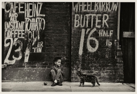 Don McCullin, Hessel Street, Jewish District, East End, London, 1962 (printed later by the artist), Hauser & Wirth Somerset