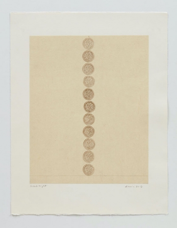 Zarina, Silent Night, 2017 , Luhring Augustine Tribeca