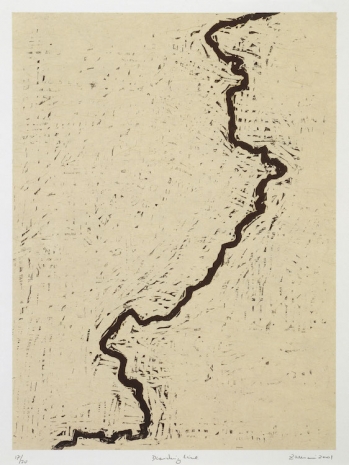 Zarina, Dividing Line, 2001 , Luhring Augustine Tribeca