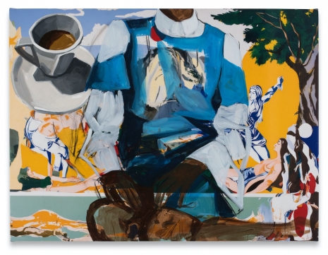 David Salle, Blue Jumper, 2025 , Sprüth Magers