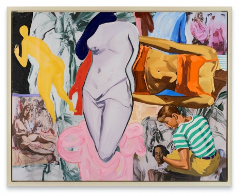 David Salle, Birth of Venus, 2025, Sprüth Magers