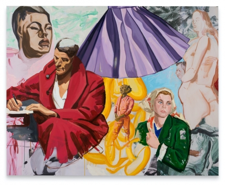 David Salle, Master and Margarita, 2025 , Sprüth Magers