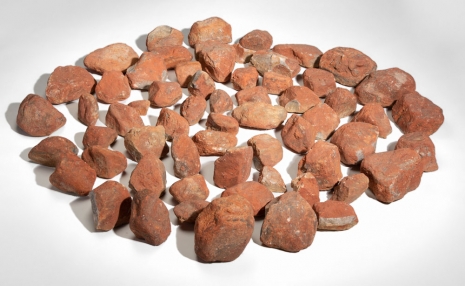 Richard Long , Red Stone Circle, 1995 , Cardi Gallery