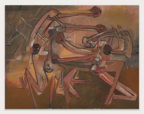 Roberto Matta , Les Boxeurs, 1955 , Cardi Gallery
