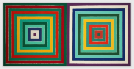 Frank Stella , Scramble: Green Double/ Left N, Right 8, 1977 , Cardi Gallery