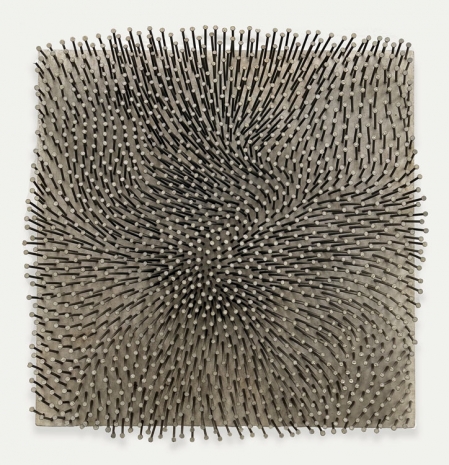 Gunther Uecker , Strukturfeld, 1973 , Cardi Gallery