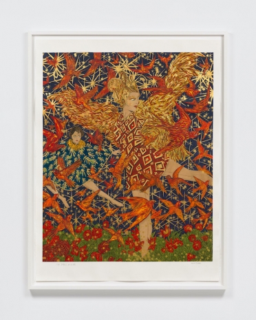 Marcel Dzama, Fire dance with me, 2025 , Sies + Höke Galerie