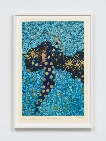 Marcel Dzama, And in the end, the arrow of truth will cut through the dust of lies., 2025 , Sies + Höke Galerie