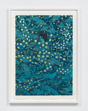 Marcel Dzama, Blue wave, 2025 , Sies + Höke Galerie