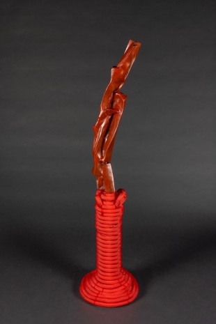 Barbara Chase-Riboud , La Musica Amnesia Red, 2024 , Hauser & Wirth