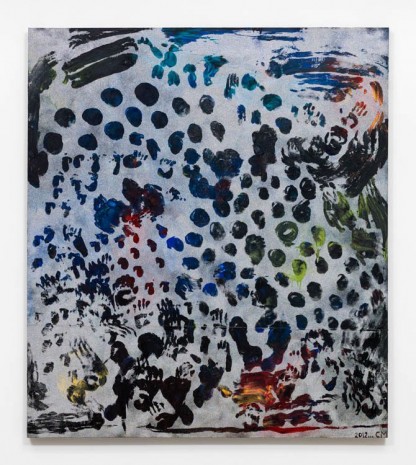 Chris Martin, Untitled, 2012, David Kordansky Gallery