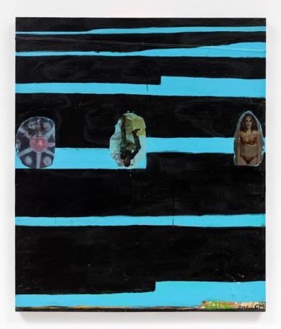 Chris Martin, The Dingo Man, 2012-2013, David Kordansky Gallery