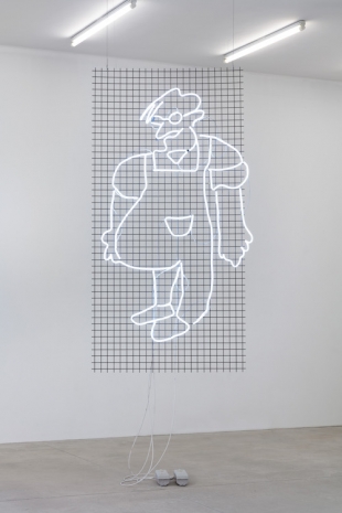 Mario García Torres, Caricatura (Drawing Found at Julio Antonio Mella Killing Archive Which The Production of This Exhibition Believes is Mexican Muralist Diego Rivera), 2025 , Galleria Franco Noero