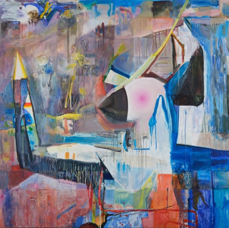 Albert Oehlen , The Little Painter, 2025 , Gagosian