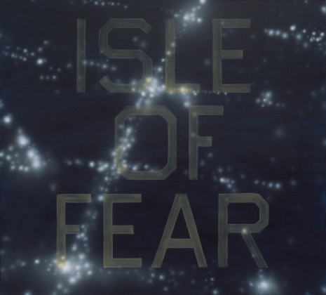 Ed Ruscha , Isle of Fear, 1987–88 , Gagosian