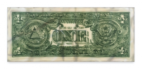 Jana Euler, Unfolded Dollar 2, 2025 , Greene Naftali