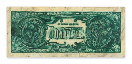 Jana Euler, Unfolded Dollar 3, 2025 , Greene Naftali