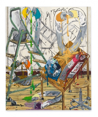 Jana Euler, Creative Act (Paint tube), 2025 , Greene Naftali