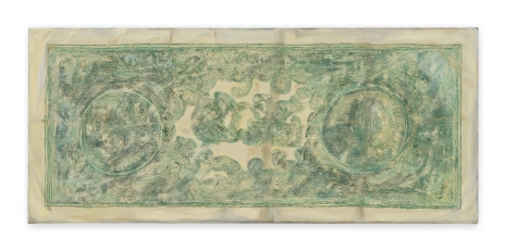 Jana Euler, Unfolded Dollar 5, 2025 , Greene Naftali
